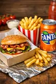 Single Bacon Burger Meal